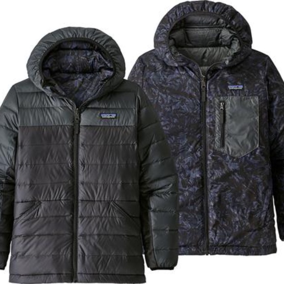 Patagonia Other - Patagonia Reversible Down Boy Jacket Size 10-12